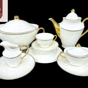 طقم سفره مركب  ١٢٥ قطعه full gold