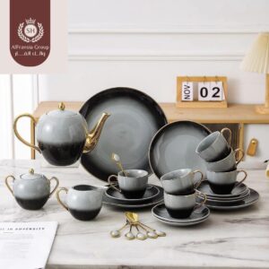 Alternative view of طقم شاي مع سرفيس جاتوه كامل ٣٠ق