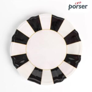 Alternative view of طقم عشاء  53 قطعة ماركة بورسر التركية، خامه ستون وير