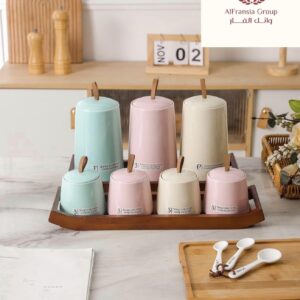 طقم (مطبخ )توابل  ١٢ قطعه