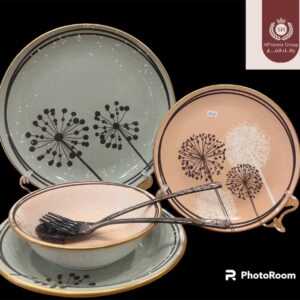 Alternative view of طقم عشاء 24 قطعه تركي كنار جولد SH