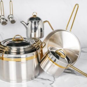 Alternative view of طقم حلل استانلس هيستورى17ق من Akdinez التركيه