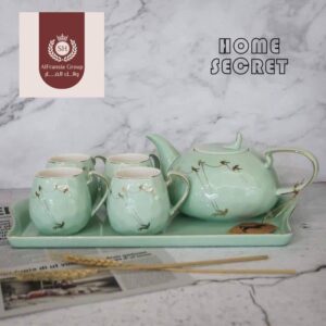 Alternative view of طقم شاى شجره 7 قطع بالصينية SH