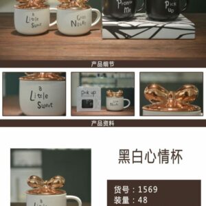 مج شوربه بالغطاء فيونكه SH