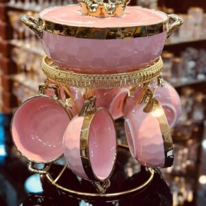 طقم مج شوربه بالحله تاج