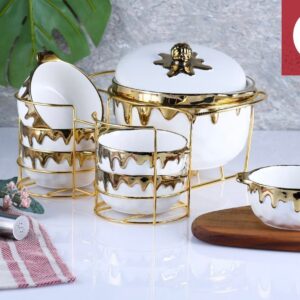 Alternative view of طقم مج شوربه بورسلين 9ق بالحله