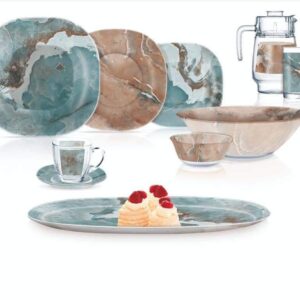 Alternative view of طقم بيركس ٤٦ قطعة مربع ‏Luminarc ليمونارك