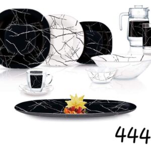 طقم بيركس ٤٦ قطعة مربع ‏Luminarc ليمونارك