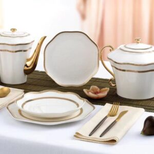 طقم سفره 66ق كنار جولد