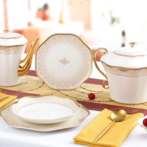 Alternative view of طقم سفره 66ق كنار جولد